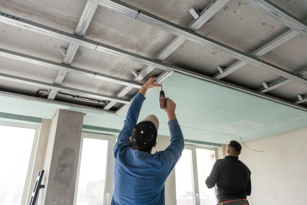 Pose de plafond en placo à Bruay-la-Buissière