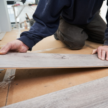 Pose parquet à Bruay-la-Buissière