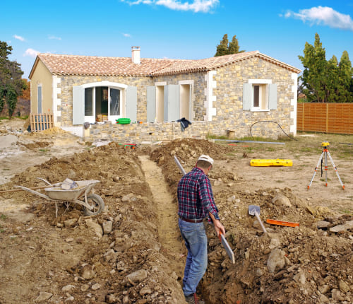 Travaux assainissement à Béthune
